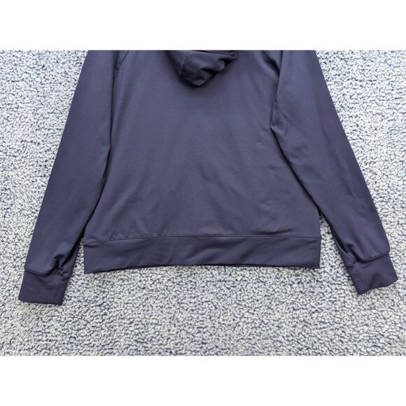 Y2K GAP Body Track Suit Jacket Size L Full Zip Stretch Gym Activewear Yoga Blue - Picture 7 of 11